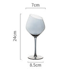 Smoky gray oblique mouth / 500ML