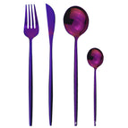 Purple / 6 sets 24pcs