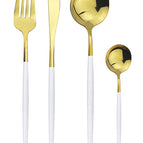 White gold / 6 sets 24pcs