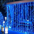 Blue With Remote control / 300 Light