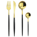 Black gold / 6 sets 24pcs