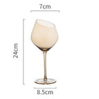 Amber oblique mouth / 500ML