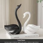 Swan, Black And White
